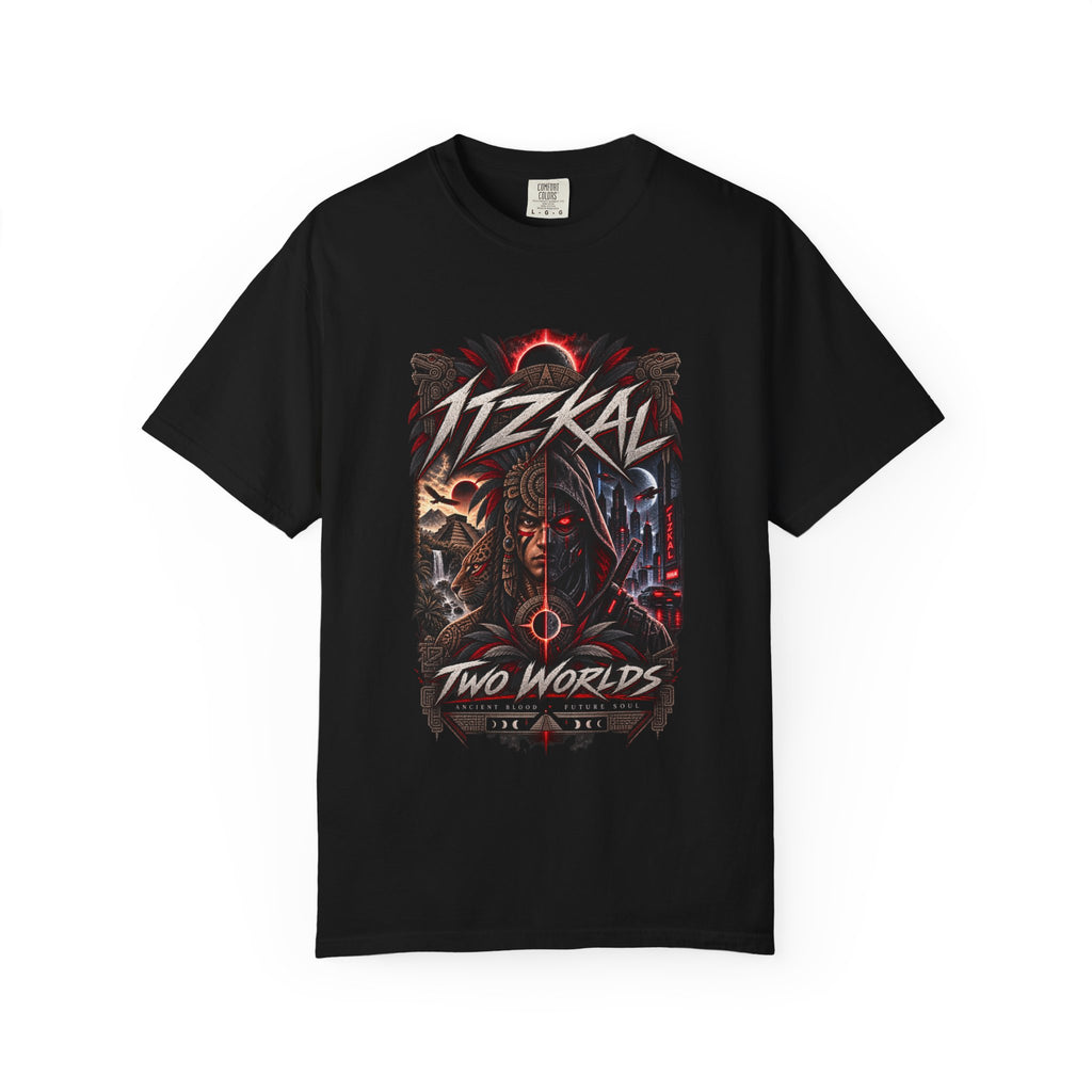 ITZKAL Two Worlds — Oversized Streetwear Graphic Tee