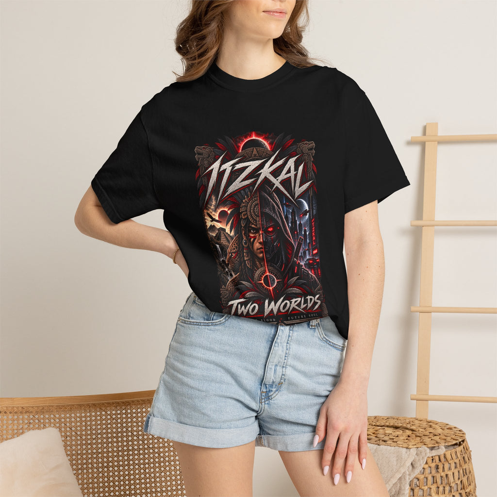 ITZKAL Two Worlds — Oversized Streetwear Graphic Tee